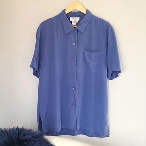 Vintage Braemar by Jeremy Scott Silk Blouse